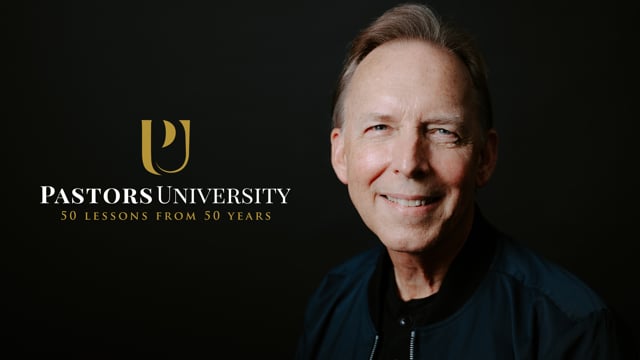 Larry Stockstill teaching at Pastors University